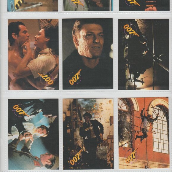 Graffiti 1995 007 James Bond Golden Eye Trading Card Complete base Set (90) - Picture 6 of 12